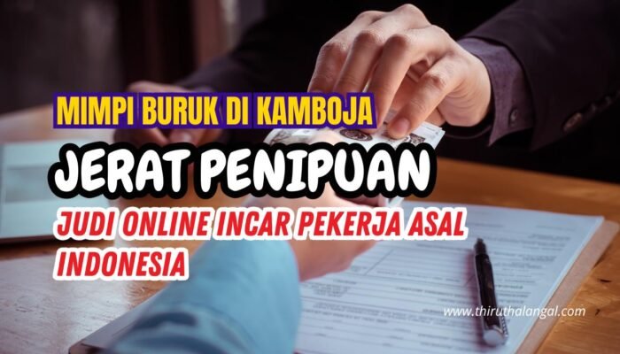 Mimpi Buruk di Kamboja: Jerat Penipuan Judi Online Incar Pekerja Asal Indonesia